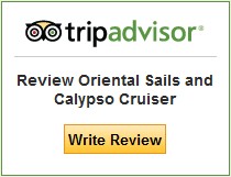 Oriental Sails and Calypso Cruiser reviews on Tripadvisor