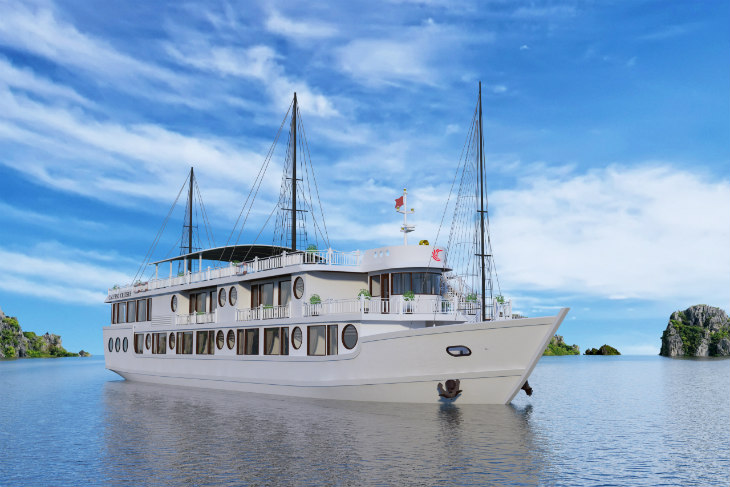 Oriental Sails Jsc officially starts selling Calypso cruises on Lan Ha Bay
