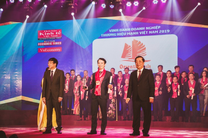 Oriental Sails received the Vietnamese Excellent Brand 2019